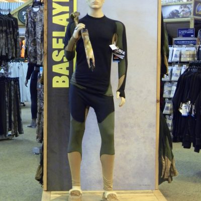 Cabela's Baselayer Aisle Sign